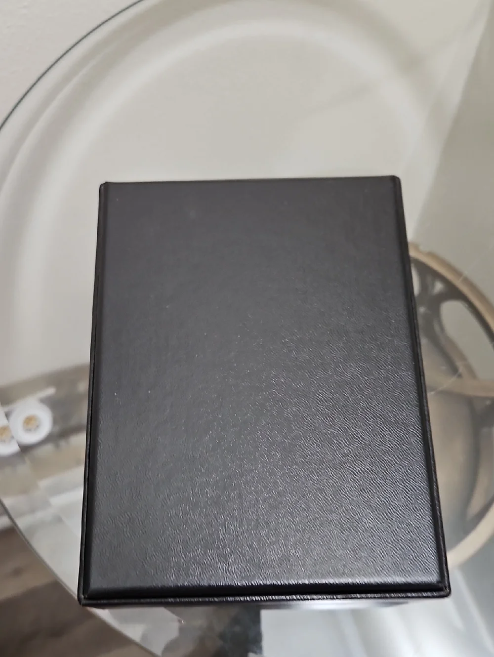 CHANEL Black and White Logo Gift Box